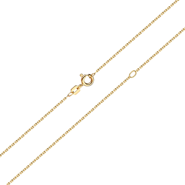 Ankerkette Gold 333 - 8-seitig diamantiert - 0,8mm breit - 45cm - Bild 2