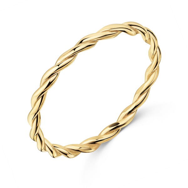 Damenring Twisted Gold 333 - 8 Karat - 1,8mm