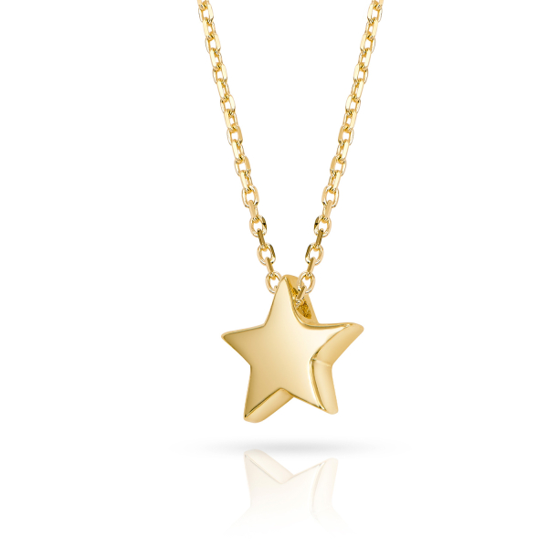 Collier Stern Gold 333 - Hochglanz