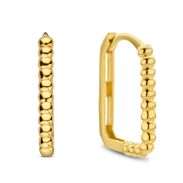 Klappcreolen Gold 585 - 15x11x1,8mm