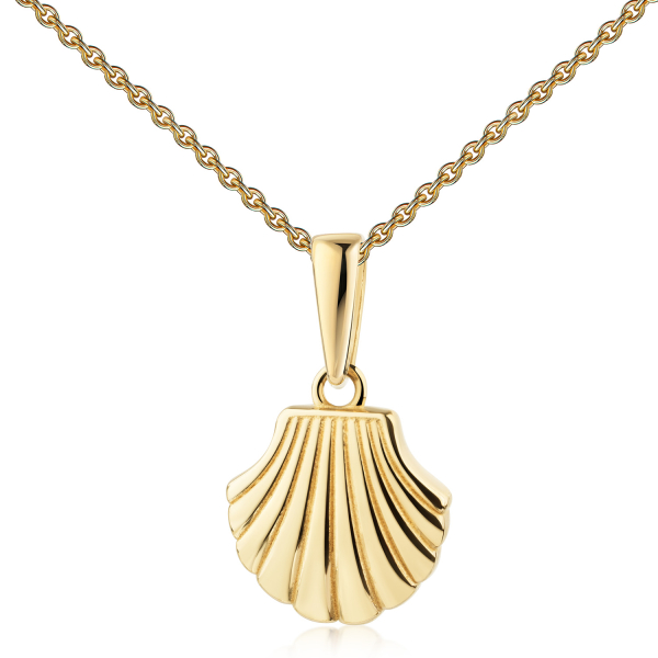 Anhänger Muschel Gold 333 - Bild 2