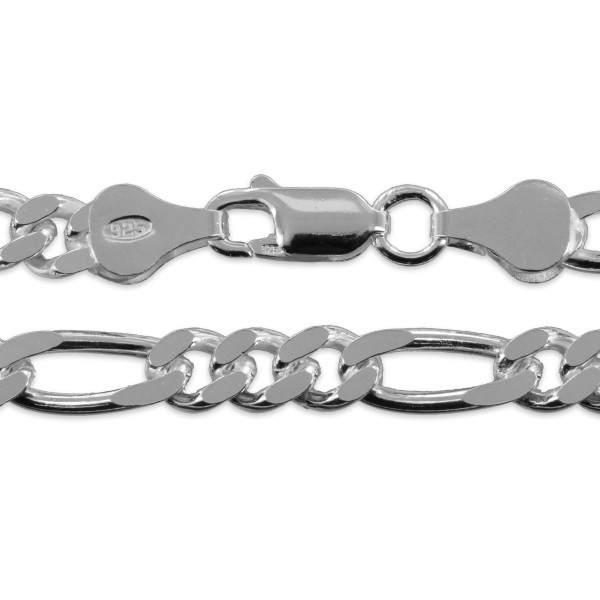 Figarokette Silber 925 - 5,4mm breit