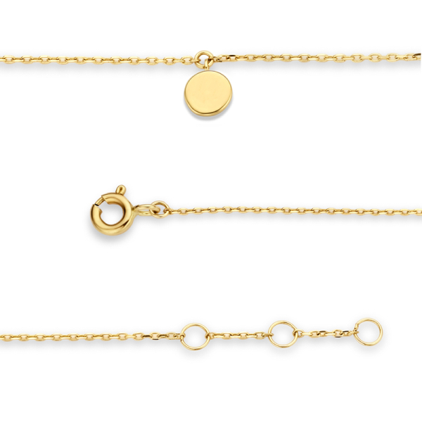 Armband Dot 4mm Gold 585 - Ankerkette