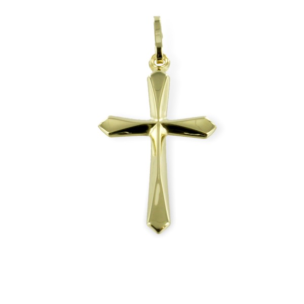 Kreuzanhänger Gold 333 - 23x14mm