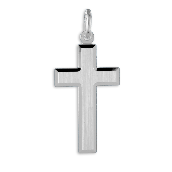 Kreuzanhänger Silber 925 - 25x14,5mm