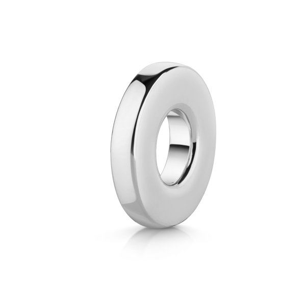 Charm Divider Shiny Silber 925 - Hochglanz - Ø 9,5mm