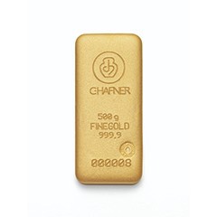 500g Goldbarren C.HAFNER - 999,9 Feingold - Neuware - Bild 2