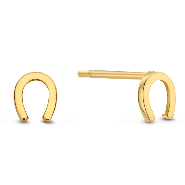 Ohrstecker Hufeisen Gold 585 - 3,2x4,1mm