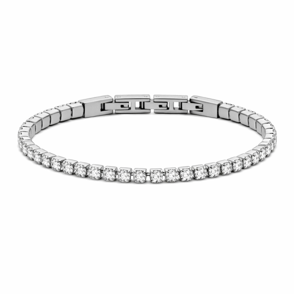Frank 1967 Armband mit Zirkonia Edelstahl IPS - Zirkonia 4mm