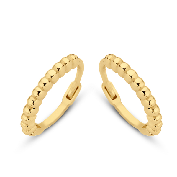 Klappcreolen Gold 585 - Ø 11,5mm - Hochglanz - 1,7mm breit