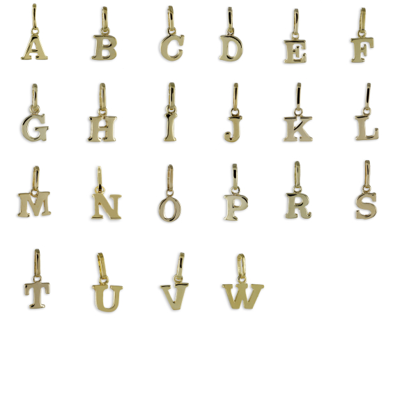 Buchstabenanhänger Gold 333 - Bild 2