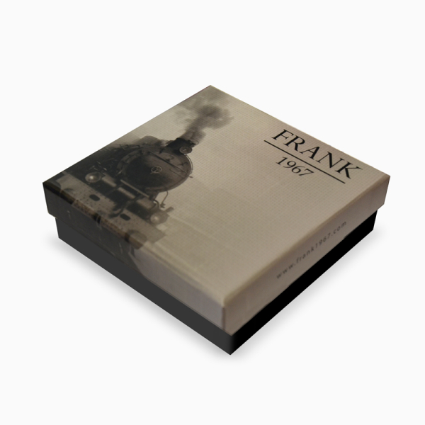 Frank 1967 Armband Echtleder Natur Geflochten Edelstahl IPB - 12mm - Bild 2