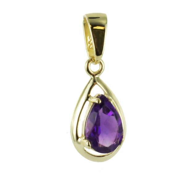 Anhänger Amethyst Gold 333