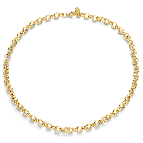 Lovebird Erbs-Collier 7mm breit Edelstahl IPG