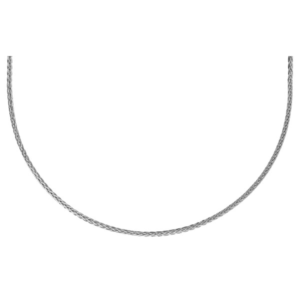 Zopfarmband Silber 925 dreifach - 1,6mm breit - 4-seitig diamantiert