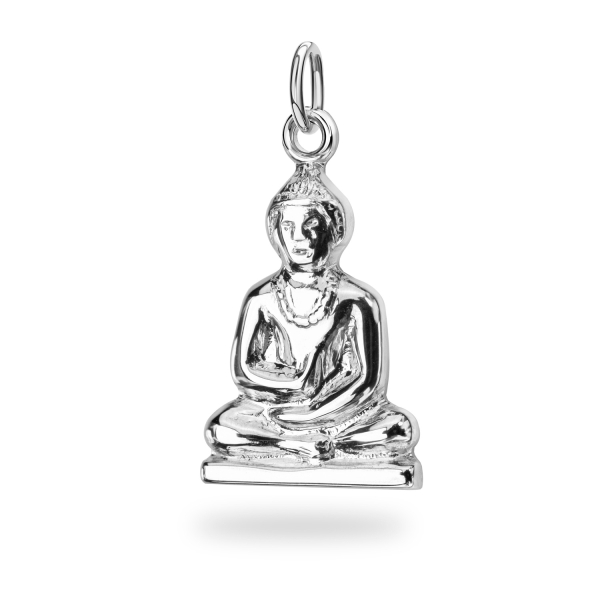 Anhänger Buddha Silber 925 - 11,5x8mm