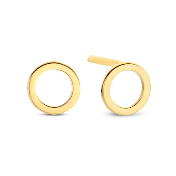 Ohrstecker Circle Gold 585 - Ø 4,5mm