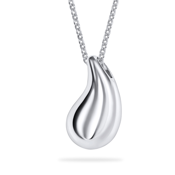 Anhänger Drop Silber 925 rhodiniert - Massiv
