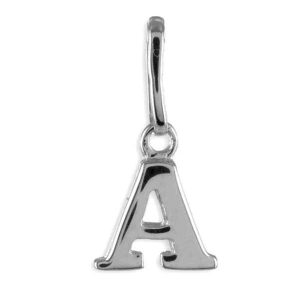 Buchstabenanhänger Silber 925 - 7x6mm