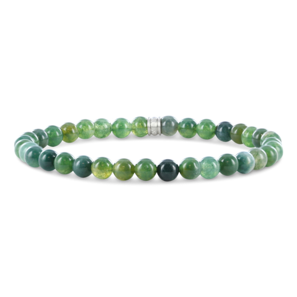 Frank 1967 Armband Edelstahl IPS - Malachit 6mm