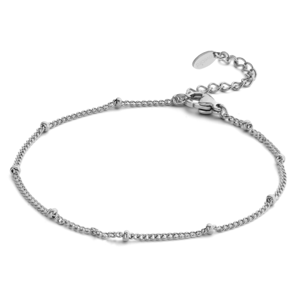 Lovebird Kugelarmband Edelstahl - Feine Kette
