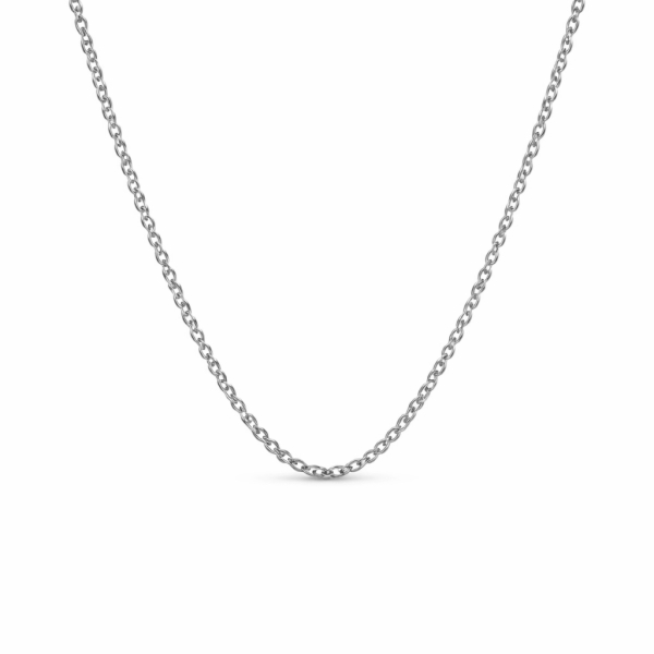 Ankerkette Edelstahl - 1,2mm breit - 45cm mit Zwischenösen