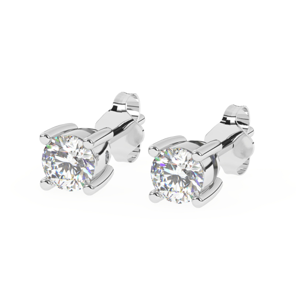 Diamo Diamonds Ohrstecker Lab Grown Brillant 0,20 ct Weißgold 585 - Bild 2