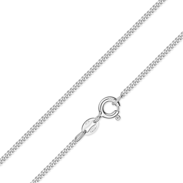 Panzerkette 1,4mm Silber 925 - Diamantiert - Bild 2