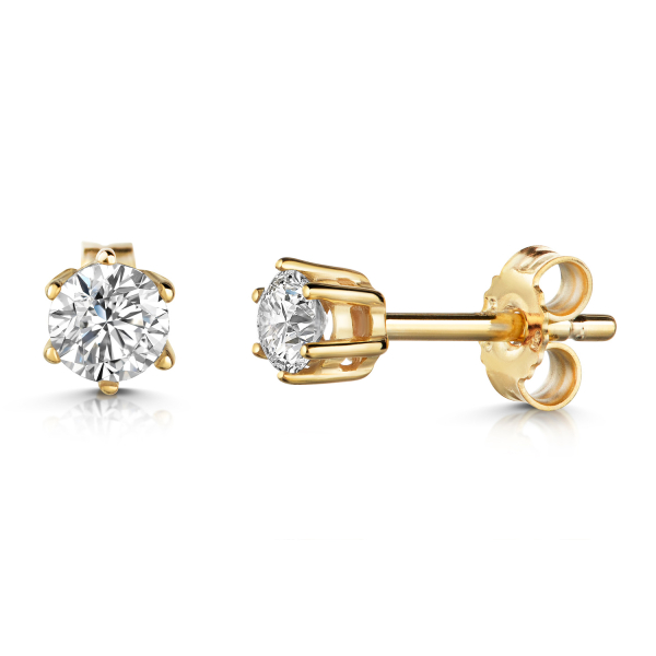 Ohrstecker mit Zirkonia Gold 333