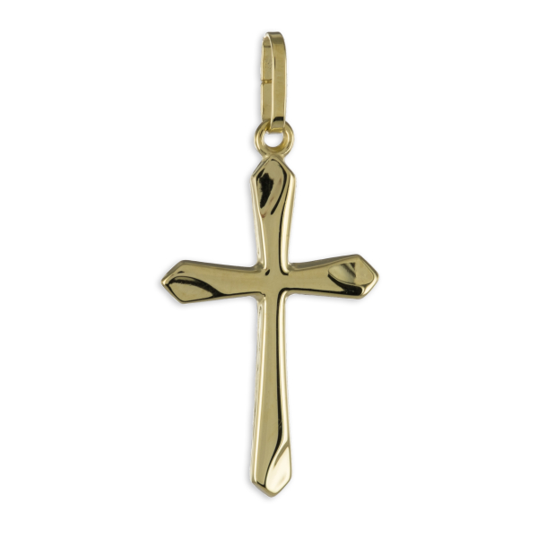 Kreuzanhänger Gold 333 - 28x14mm