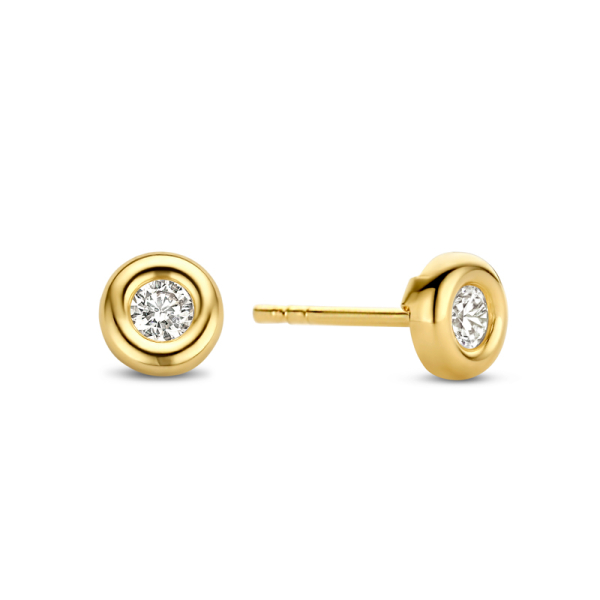 Ohrstecker Zirkonia Gold 585 - 2,5mm