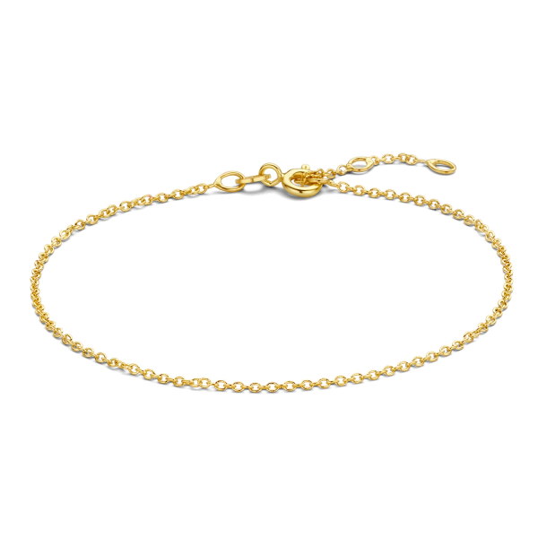 Erbsarmband Gold 585 - 1,4mm breit - 18cm