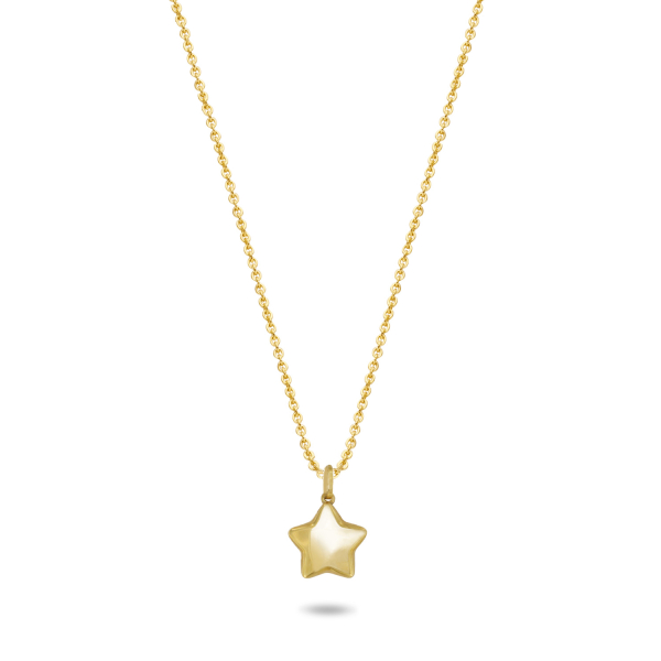 Collier Kleeblatt Gold 585 - Anhänger 11,6x12,6mm - Bild 2