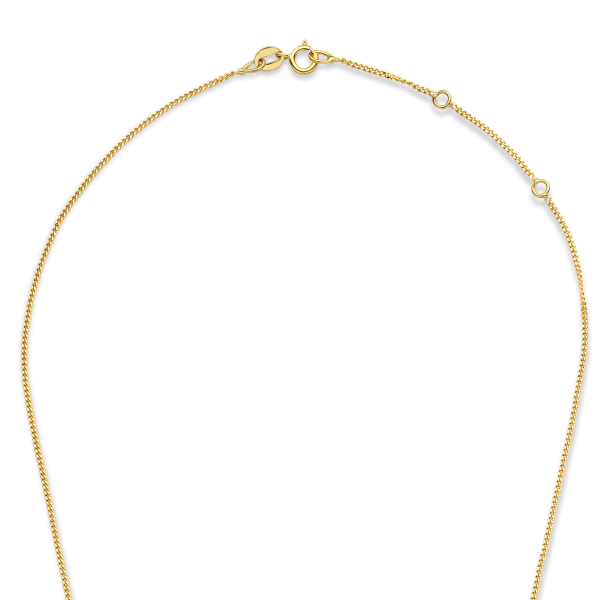 Panzerkette 1,0mm Gold 585 - 50cm - Bild 2