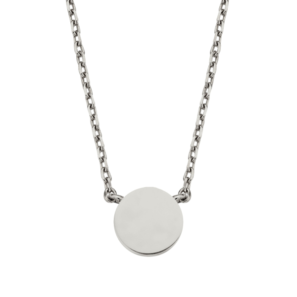 Collier mit Anhänger Dot Weißgold 585 - Dot 5mm