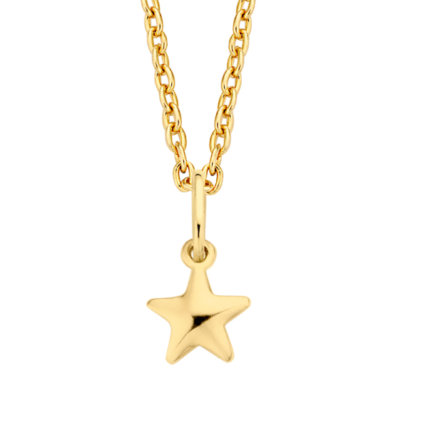 Collier Stern Gold 585 - 5x5mm