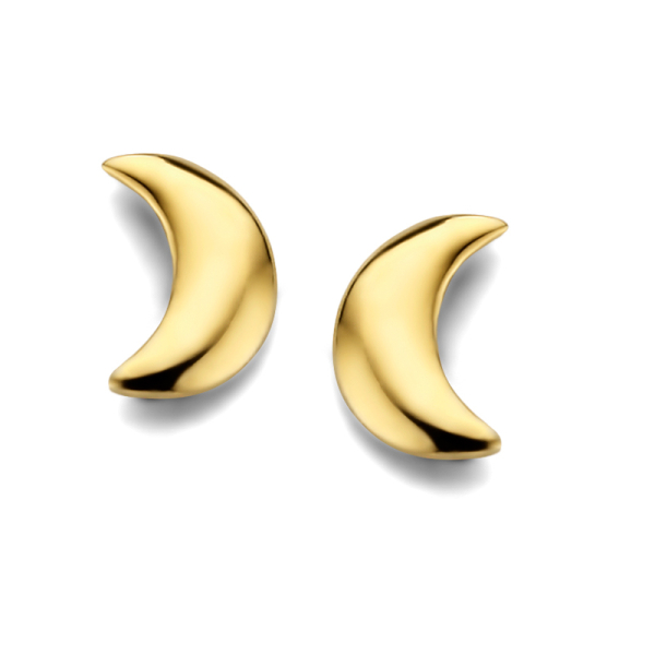 Ohrstecker Halbmond Gold 585 - 4,2x2,7mm