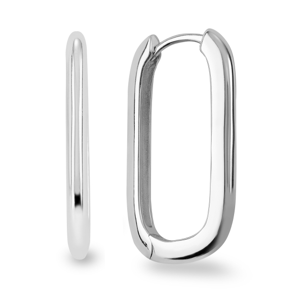 Klappcreolen Silber 925 - 15x26mm