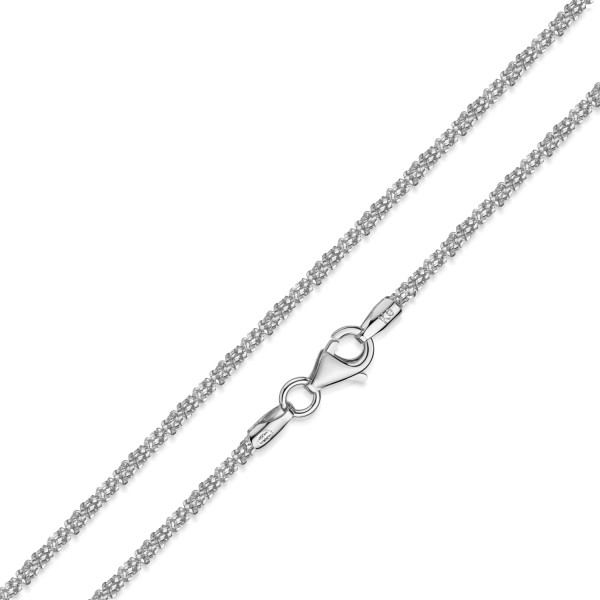Criss Cross Kette Silber 925 - 1,7mm breit