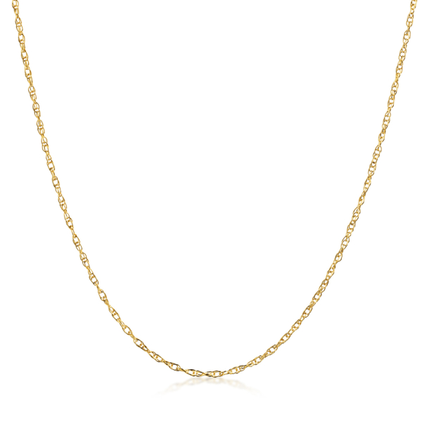 Doppelankerkette Gold 333 - Filigran - 0,8mm breit - Bild 2