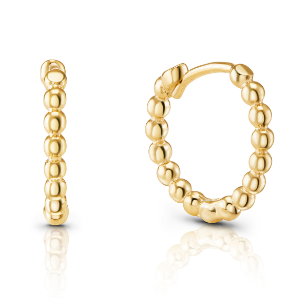 Klappcreolen Gold 333 - Ø 13mm - 2mm breit