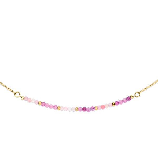 Lovebird Collier Opal/Turmalin Edelstahl IPG - Bild 2