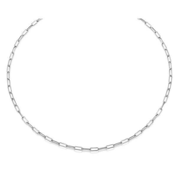 Ankerkette weit Silber 925 - 2,5mm breit - 45cm