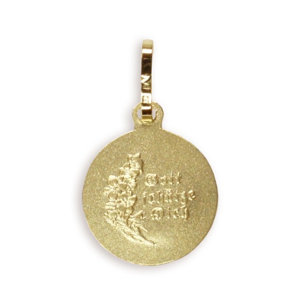 Anhänger Schutzengel Gold 333 - Mit Inschrift - Ø 10mm - Bild 2