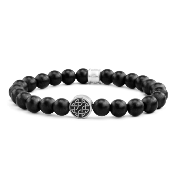 Frank 1967 Armband Edelstahl IPS - Achat 8mm - Zwischenteil 11mm