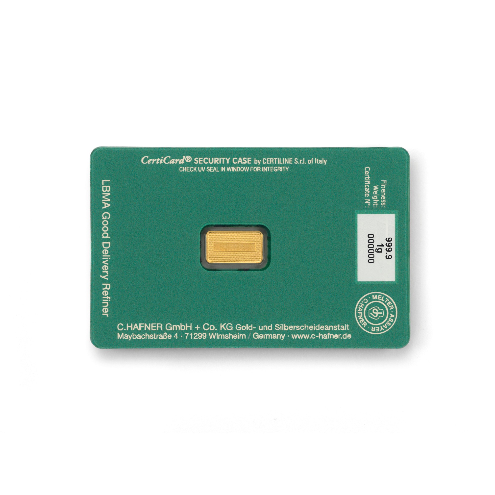 1g Goldbarren Happy Birthday - 999,9 Feingold - Geburtstagsgeschenk - Bild 2