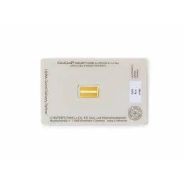 0,5g Goldbarren C.HAFNER - 999,9 Feingold - Anlagegold - Bild 2