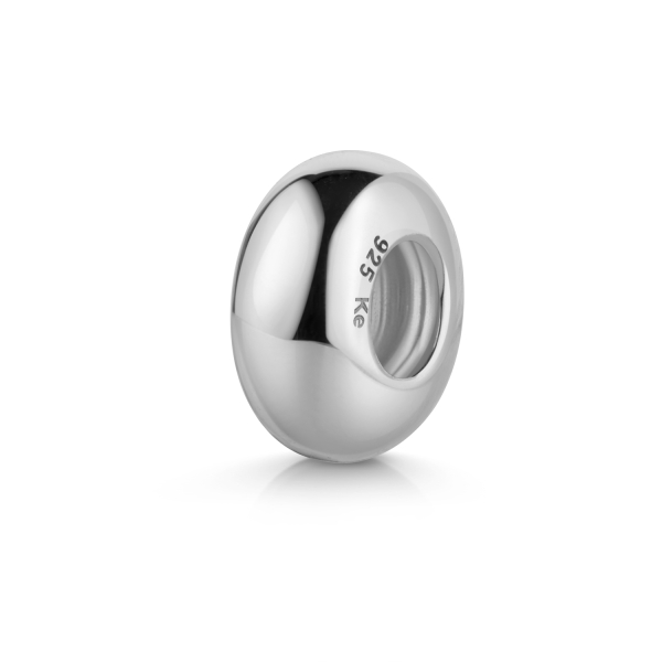 Charm Divider Cycle Silber 925 - Hochglanz - Ø 9,5mm