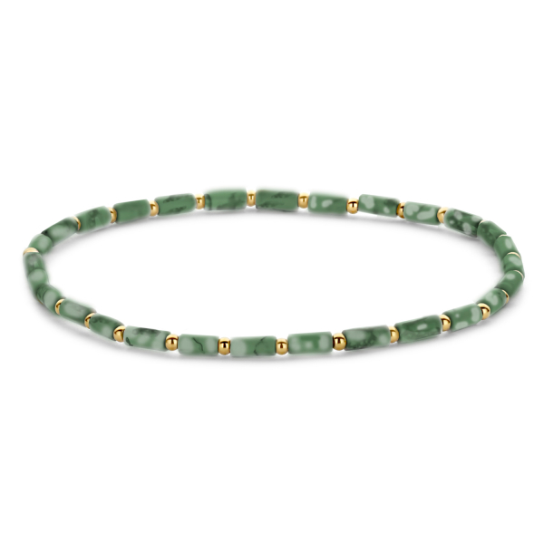 Lovebird Armband Unakit Edelstahl - Goldfarbene IP-Beschichtung