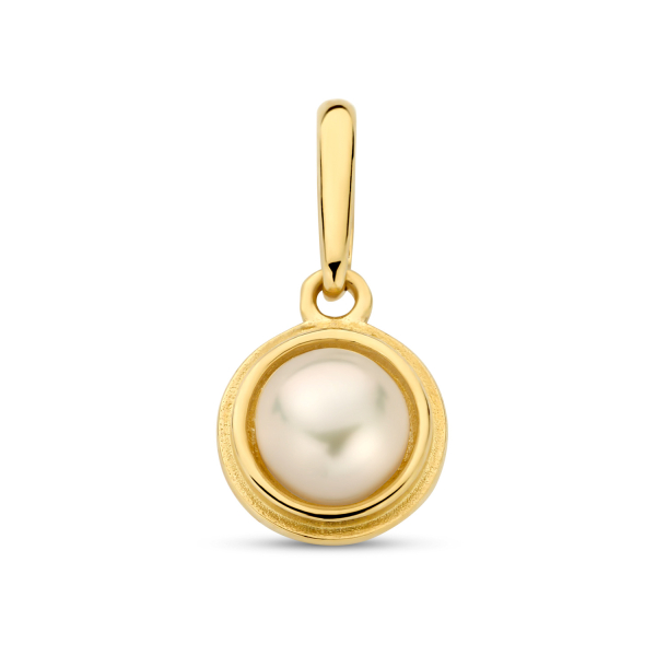 Anhänger Süßwasser-Zuchtperle Gold 585 - Ø 3,5mm